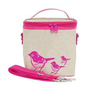 So Young Cooler Bag - Pink Birds