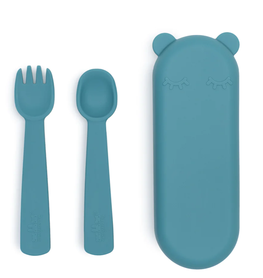 We Might Be Tiny Fork and Spoon Set in a Case - Assorted Colours