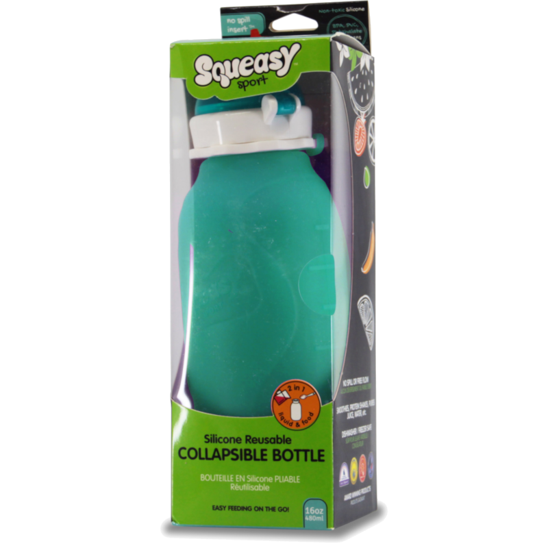 Squeasy Snacker 16oz / 480ml - Choice of 4 Colours