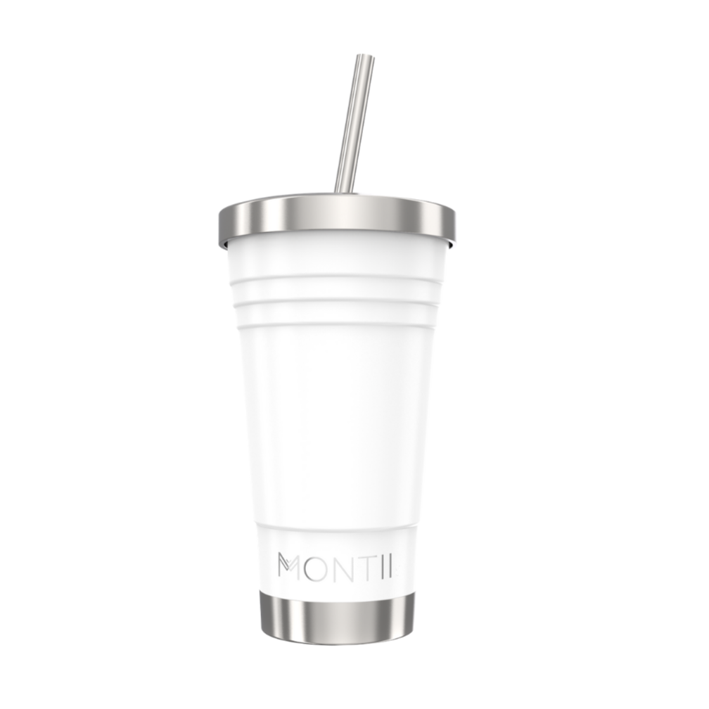 MontiiCo Kids Smoothie Cup  275ml with stainless steel and Silicone s –  AST + CO