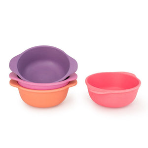 bobo&boo Bamboo 300ml Snack Bowls Set - Choice of 2 Colours