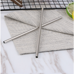 Stainless Steel Short (Cocktail) Straight Drinking Straw (SINGLE)