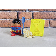 Load image into Gallery viewer, DC Comics Superman Egg Cup &amp; Toast Cutter