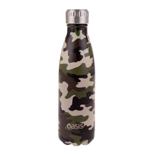 Load image into Gallery viewer, Oasis 500ml Stainless Steel Insulated Drink Bottle - Assorted Colours/Patterns