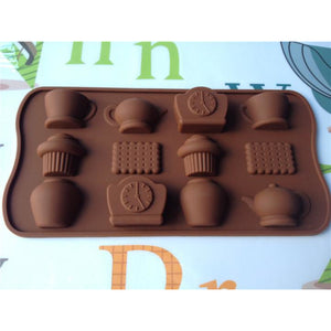 Tea Party Silicone Tray