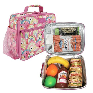 Sachi Insulated Teens Lunch Bag 'Boho Rainbows'