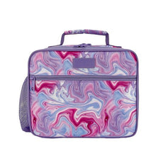 Load image into Gallery viewer, Sachi Insulated Teens Lunch Bag &#39;Marble Swirls&#39;
