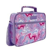 Load image into Gallery viewer, Sachi Insulated Teens Lunch Bag &#39;Marble Swirls&#39;