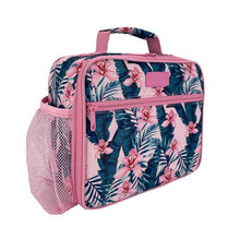 Load image into Gallery viewer, Sachi Insulated Teens Lunch Bag &#39;Pink Orchids&#39;