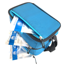 Load image into Gallery viewer, Arctic Zone Dual Compartment Lunch Bag - Sapphire Blue