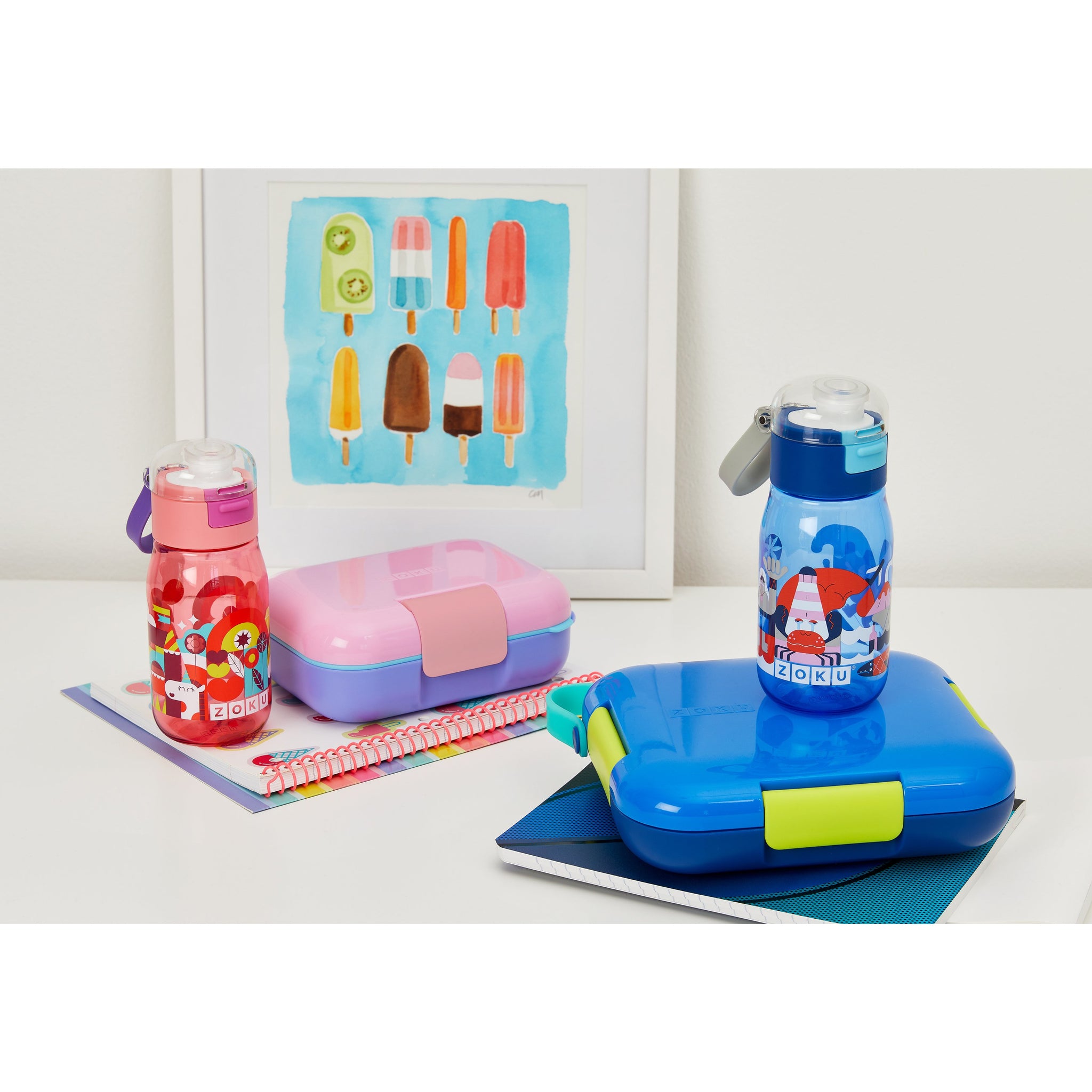 Zoku Neat Bento Jr Lunch Kit - Pink