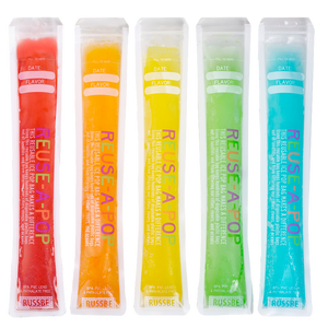 Russbe Reuse-A-Pop Reusable Popsicle Bag - 12 Pack