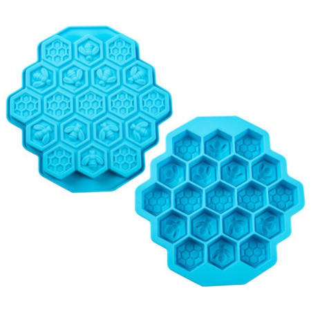 Bee Honeycomb Silicone Tray - Choice of 3 Colours