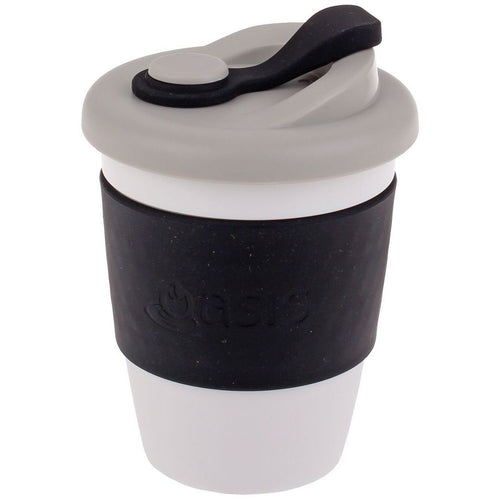 Oasis Biodegradable Eco Cup 12oz - Black