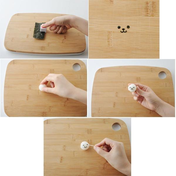 Nico Rice Mould Set - Baby Faces