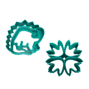 Lunch Punch Sandwich Cutters Dinosaurs - 2 Pack