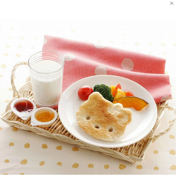 Skater Sandwich Cutter - Hello Kitty