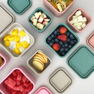 The Zero Waste People Silicone Snack Container - Assorted Colours