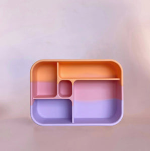 The Zero Waste People Silicone Bento Lunchbox - Assorted Colours
