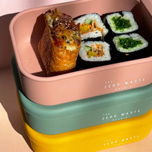 Load image into Gallery viewer, The Zero Waste People Rectangle Silicone Container - Assorted Colours