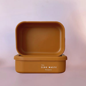 The Zero Waste People Rectangle Silicone Container - Assorted Colours