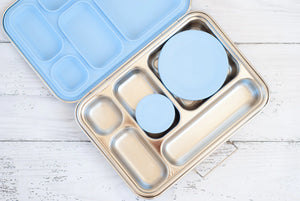 Nudie Rudie Leakproof Stainless Steel Lunchbox - Blue