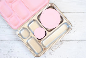 Nudie Rudie Leakproof Stainless Steel Lunchbox - Pink