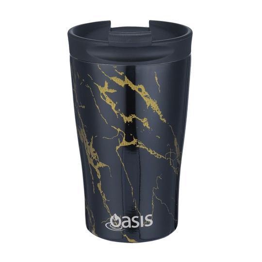 Oasis 350ml Stainless Steel Insulated Travel Cup - Assorted Patterns/Prints