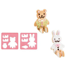 Load image into Gallery viewer, 3D Bear &amp; Bunny Cookie Cutter