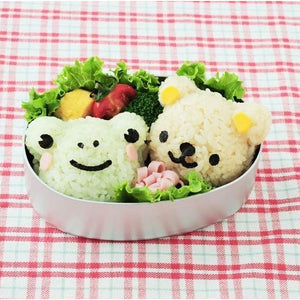 Assorted Animal Faces Rice Mould Set