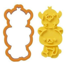 Load image into Gallery viewer, Rilakkuma Toast &amp; Sandwich Cutter with Stamper