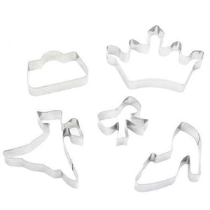 Little Ladies Stainless Steel Cookie Cutter Set
