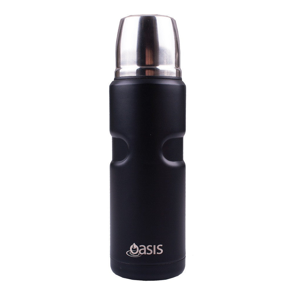 Oasis 500ml Stainless Steel Vacuum Flask - Assorted Colours