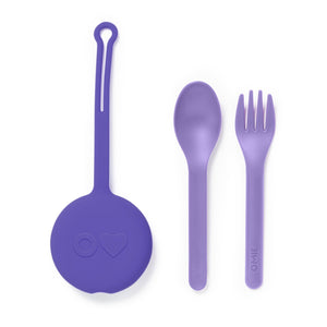 Omie 3 Piece Cutlery Pod Set - Choice of 6 Colours