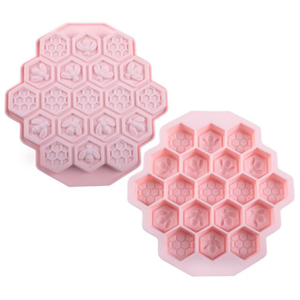 Bee Honeycomb Silicone Tray - Choice of 3 Colours