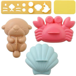 Rice Mould and Cutter Set - Sea Creatures