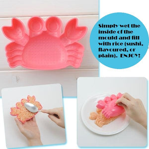 Rice Mould and Cutter Set - Sea Creatures