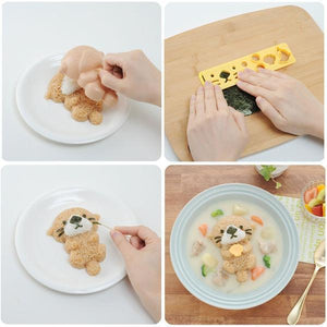 Rice Mould and Cutter Set - Sea Creatures