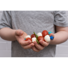 Load image into Gallery viewer, Lunch Punch Stix Long Food Picks - Full Rainbow 7 Pack