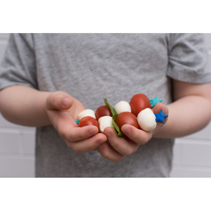 Lunch Punch Stix Long Food Picks - Full Rainbow 7 Pack