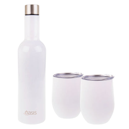 Oasis Insulated Wine Traveler Gift Set - Assorted Colours